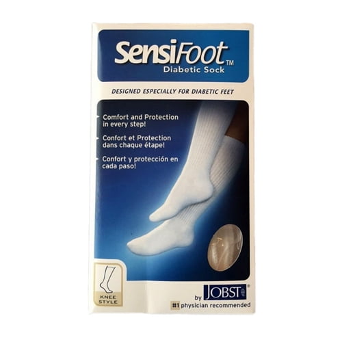 Jobst Sensifoot Diabetic Sock 815 mmHg Knee High Mild Compression