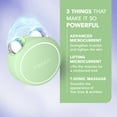 thumbnail image 4 of FOREO BEAR 2 Go Microcurrent Facial Device – Compact Skincare Tool for Toning & Lifting – Pistachio, 4 of 7