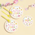 thumbnail image 4 of Princess Birthday Party Decorations, 96 Pcs Four Ever a Princess Plates and Napkins Forks Tableware Set, Girls 4th Birthday Party Supplies Disposable Plates Set for 24, 4 of 8