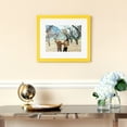 thumbnail image 3 of ArtToFrames 17x25 inch Yellow Picture Frame, Yellow Wood Poster Frame (4265), 3 of 8