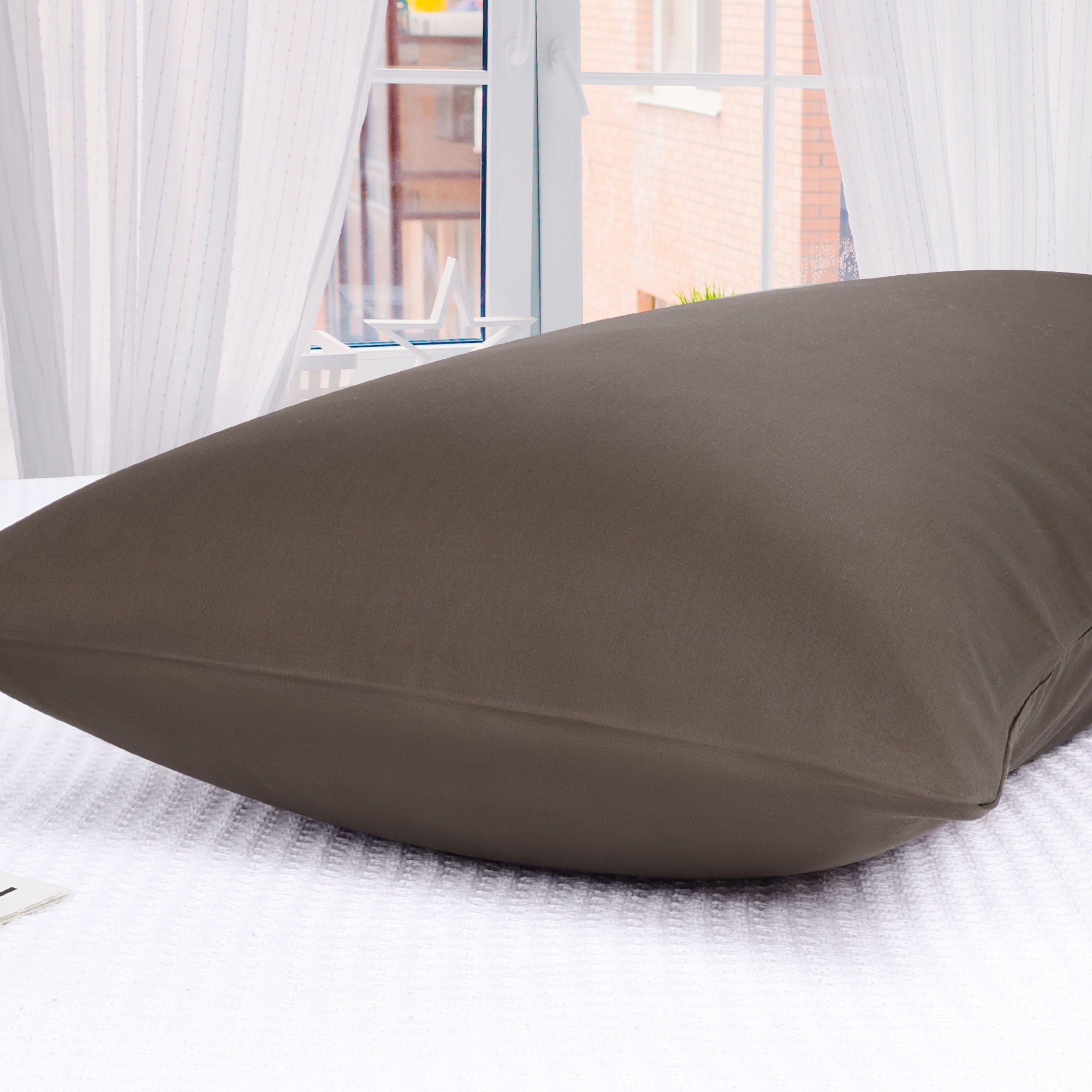 Unique Bargains Cotton Body Pillowcase Breathable Envelope Beaver 20"x72"