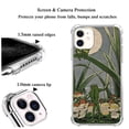 thumbnail image 3 of Frogs and Full Moon Case Compatible with iPhone 12,Unique Art Design TPU Bumper Cover Case, 3 of 5