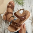 thumbnail image 2 of Yyuenw Women’s Open Toe Multi Band Wedge Sandals Lightweight PU Casual Outdoor Holiday Shoes, 2 of 9