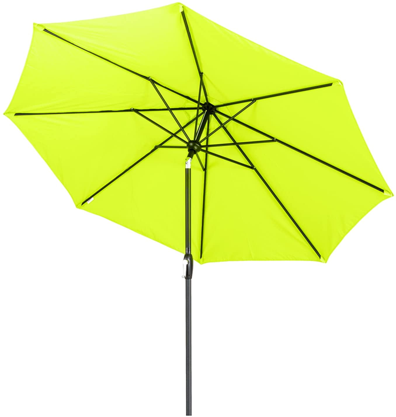 9' Outdoor Market Patio Table Umbrella with Push Button Tilt and Crank