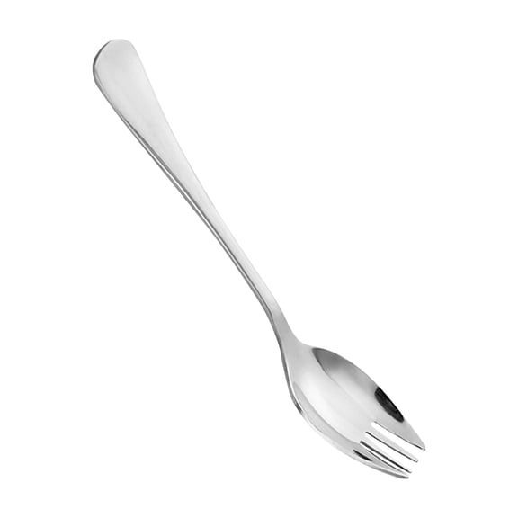 Toyvian Meal Spoon Spork Stainless Steel For Home Use Adults 1Pcs
