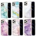 thumbnail image 5 of 13 Pro Case Marble Shockproof Cover Raised lip protects your screen from drops and surface scratches, 5 of 5