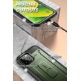thumbnail image 4 of SupCase Unicorn Beetle Pro - Protective case for cell phone - rugged - MagSafe compatibility - polycarbonate, thermoplastic polyurethane (TPU) - dark green - 6.7" - for Apple iPhone 14 Pro Max, 4 of 10