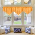 thumbnail image 6 of 3Pc Curtains,3Pc Solid Color Finished Curtain Curtain Drapery 51X24 Bedroom Home Decor Triangle Curtain Curtain Screen Kitchen Short Curtain, 6 of 9
