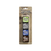 Ranger TDPK-46752 Distress Mini Ink Pads 4/Pkg-Kit 15