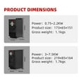 thumbnail image 4 of 220/380 VFD 0.75KW 1.5KW 2.2KW 4KW 3 Phase Vector Frequency Converter Adjustable Speed Drive Variator Frequency Inverte ,Clear Interface, 4 of 6