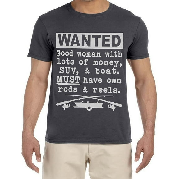 Funny Fishing T-shirt Mens Graphic Tees