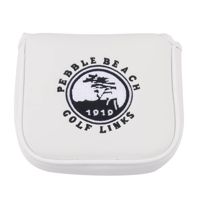 Funda para putter con forma cuadrada de golf HISTAR, cierre magnético, color blanco