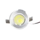 thumbnail image 2 of Mini Recessed COB Spotlight Stable Heat Dissipation LED Recessed Ceiling Spotlight 3W Silver Lamp Body AC85‑265V Warm White Light 3000K, 2 of 4