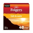 thumbnail image 3 of Folgers Morning Café Medium Roast Coffee, Single-Serve K-Cup Pods for Keurig Coffee Makers, 48 Pods, 3 of 5