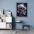 thumbnail image 7 of Diamond Art Kits for Adults - 5d Skull Flowers Butterflies Art Diamond Painting for Adults, Diamond Art for Adults Beginners, Diamond Painting Kits for Adults for Home Wall Decor, 7 of 7