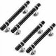 thumbnail image 1 of Cabinet Handle, Triomphe 4 Pieces Black Kitchen Cabinet Handles, Door Stick Handle, Kitchen Cabinet Aluminum Alloy, with Screws, for Cupboard Drawer B, 1 of 4