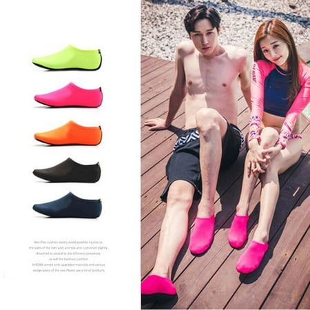 

Sijiali Summer Beach Diving Sport Scuba Socks Non-Slip Barefoot Protector Skin Shoes