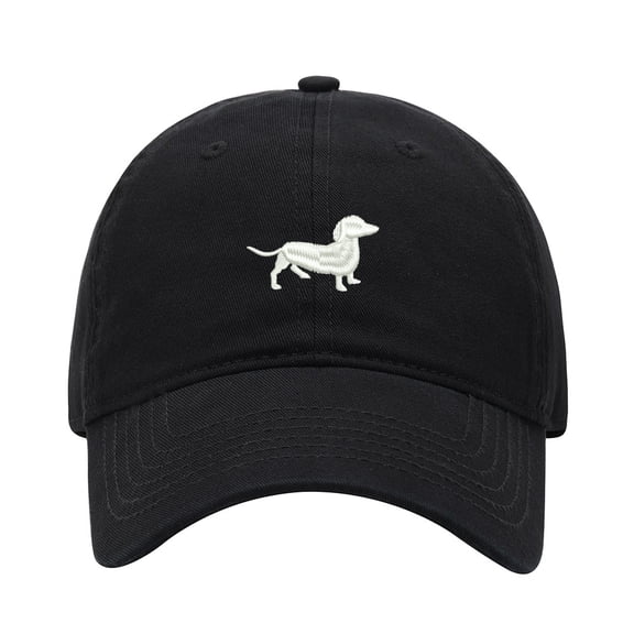 Baseball Cap Embroidered Hat for Dachshund Dog Men's Adjustable Cotton Unisex Embroidery Baseball Caps