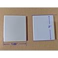 thumbnail image 2 of 4 Pieces of Door Corner Seals Corner Seal Pads to The Bottom of Your Exterior Doors Fix Light Gaps Around Doors Easy Trick for Gaps Bottom of Door Door Weatherstripping (Pure White), 2 of 3