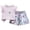 Light Purple, variant on Toddler Baby Girl Clothes Floral Fly Sleeve Tops Shorts Cute Summer Spring Outfits Infant Baby Girl Clothing Set(Yellow,18-24 Months)