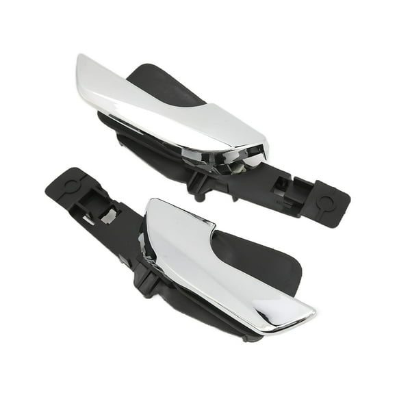 2 manijas interiores de puerta de coche plateadas 156092167 de repuesto para Alfa Romeo Giulietta 2010-2020