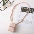 thumbnail image 6 of New Lightweight PU Leather Portable Makeup Bag Mini Cash Wallet Crossbody bag Shoulder bag Coin Purse BROWN, 6 of 8