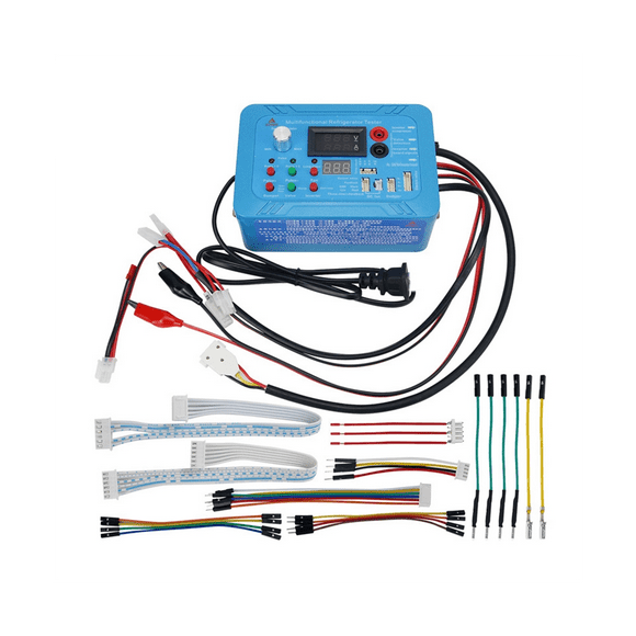Multifunctional Inverter Refrigerator Detector Inverter Refrigerator Compressor Detector (Master Version)(220V),1 x Multifunctional Inverter Refrigerator Detector Kit,Blue