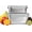 650ml+1000ml, variant on [3-Pack Stainless Steel Meal Prep Containers with ,  Storage with Snap Locking , for Lunch Bento Box, Picnic and Travel, Freezer and Dishwasher(650ml+1000ml+1300ml)