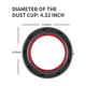 thumbnail image 4 of Dust Bin Top Fixed Sealing Ring for Vacuum V11 V15 SV14 SV15 SV22, Dirt Cup Replacement Parts, 4 of 5