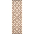 thumbnail image 2 of SAFAVIEH Montauk Crispian Geometric Quatrefoils Cotton Runner Rug, Beige/Ivory, 2'3" x 11', 2 of 6