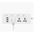 thumbnail image 2 of Multiprise Us/uk/eu 5v2.1a avec 3 Prises et 3 Ports Usb, 2 of 5