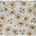 thumbnail image 5 of oneOone Cotton Poplin Twill Brown Fabric Florals Fabric For Sewing Printed Craft Fabric By The Yard 56 Inch Wide, 5 of 6