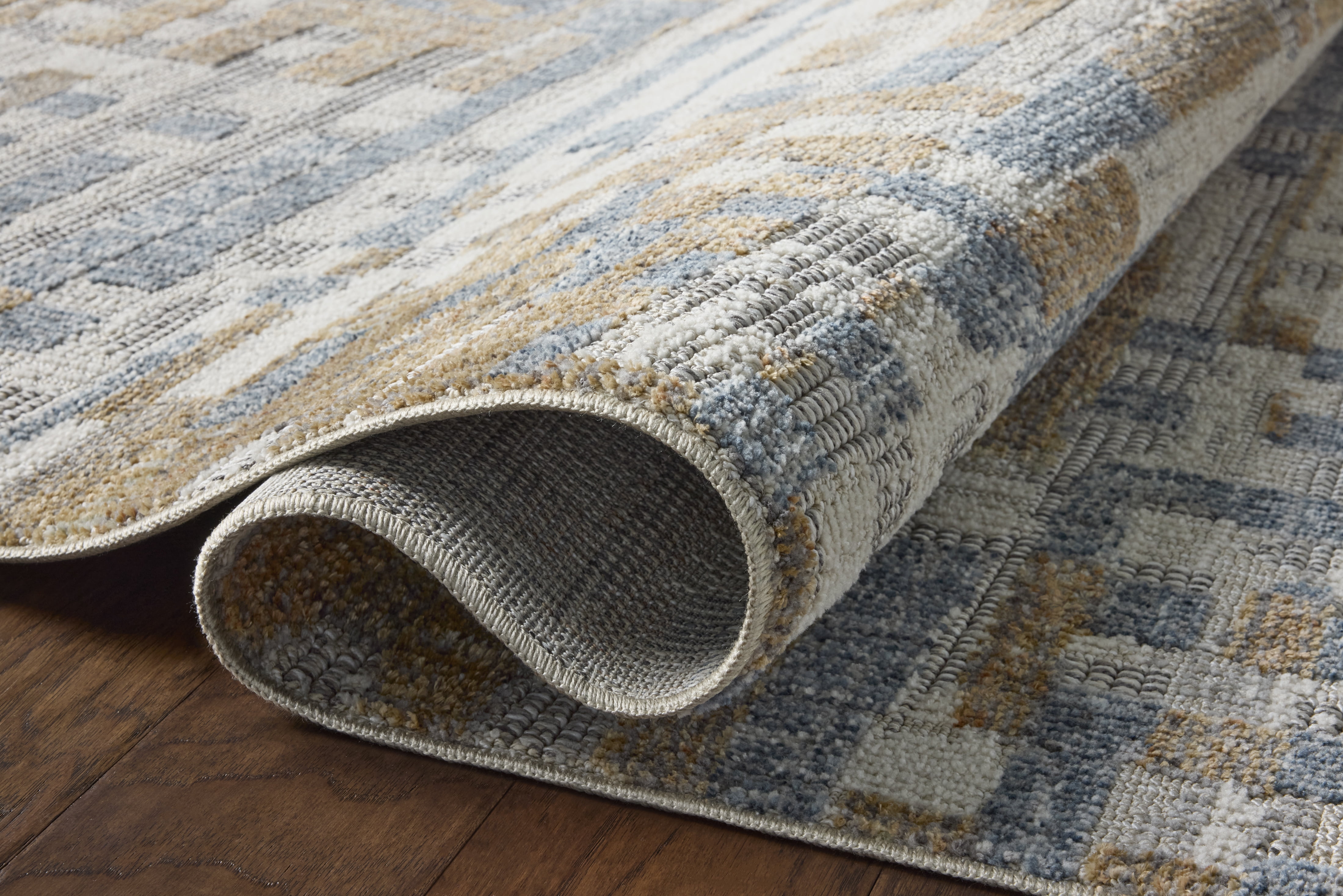 Loloi Roxie Ivory / Denim 11'-6" x 15' Area Rug