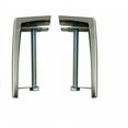 thumbnail image 6 of Aftermarket X2 Chrome Front Bumper Caps Clips For Mercedes W463 AMG G63 G-Class, 6 of 9