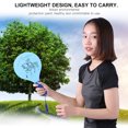 thumbnail image 2 of MAYUJIAA 1Pair Fashionable Thick Paddle Wooden Badminton Racket Racquet for Shuttlecock Training(Blue) HW313-50449, 2 of 8