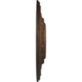 thumbnail image 4 of Ekena Millwork 17 5/8"OD X 3 5/8"ID X 1 7/8"P Orleans Ceiling Medallion (Fits Canopies up to 4 5/8"), Hand-Painted Rust, 4 of 7