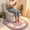 Purple, variant on PONPRNGY Soft Floral Non-Slip Toilet Contour Rug, Contour Bath Rug, Soft Shaggy U-Shaped Toilet Floor Mat for Bathroom, Purple