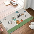 thumbnail image 2 of Hardworking Samoyed Ready Back to School New Year Classes Doormat Siberian Sammy Dog Lover Indoor Outdoor Welcome Mat - 12011, 2 of 5