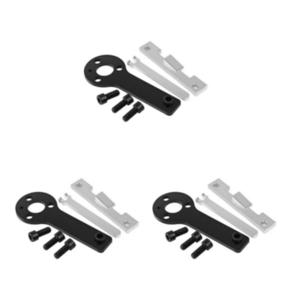 Maytalsory Black Timing Tool Set Car Repair Tools Petrol Engine Timing Belt Camshaft Easy To Carry Wide Range Of Applications 3Set