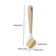 thumbnail image 3 of Cepillo para lavar platos de cocina | Fregador para sartenes antiadherentes | Cerdas ecológicas de haya y nylon | Mango ergonómico | Limpiador resistente para ollas | Para fregaderos, utensilios y, 3 of 6