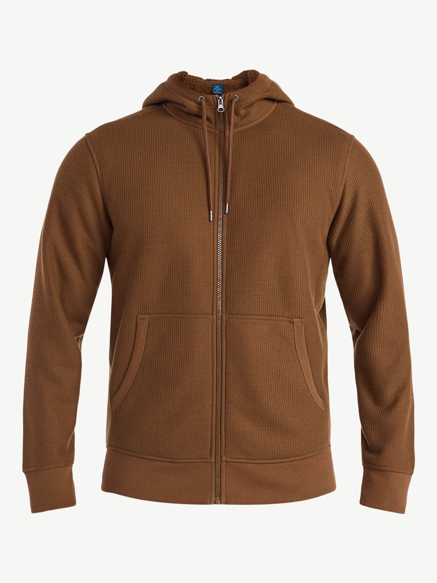 George Men's High Pile Fleece Thermal Hoodie, Sizes S-3XL