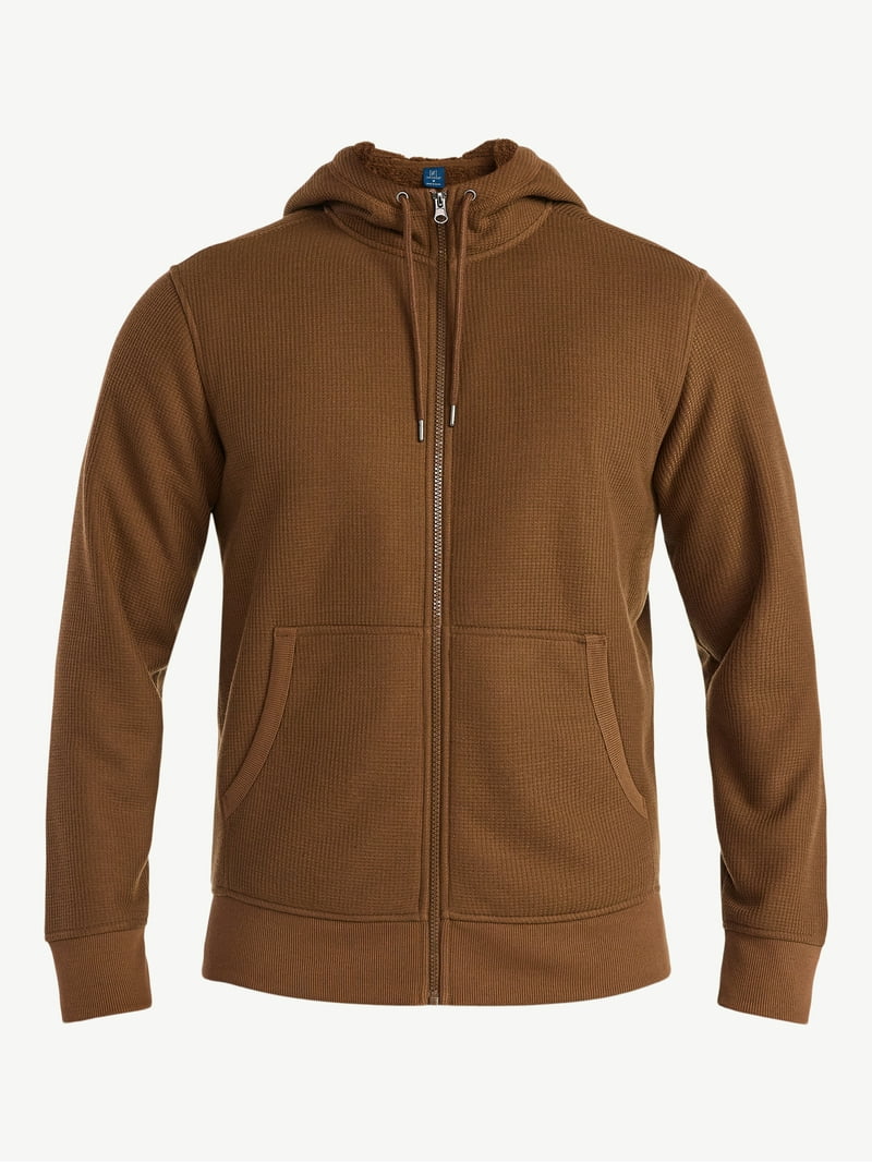 George Men's High Pile Fleece Thermal Hoodie, Sizes S-3XL