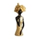 thumbnail image 2 of Estatua de mujer africana, escultura, regalo de cumpleaños, adorno decorativo de mesa, resina. Longitud 85 cm, 2 of 9
