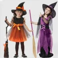 thumbnail image 2 of Disfraces de brujas para juegos de rol para niños Disfraces de Halloween para niñas Disfraces de cosplay Disfraces de actuación para niños, 2 of 5