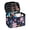 Floral Pattern, variant on HELLHERO Make up Bag Zipper Portable Travel Makeup Bag with Brush Slots for Cosmetics With Zipper & Handle Halloween