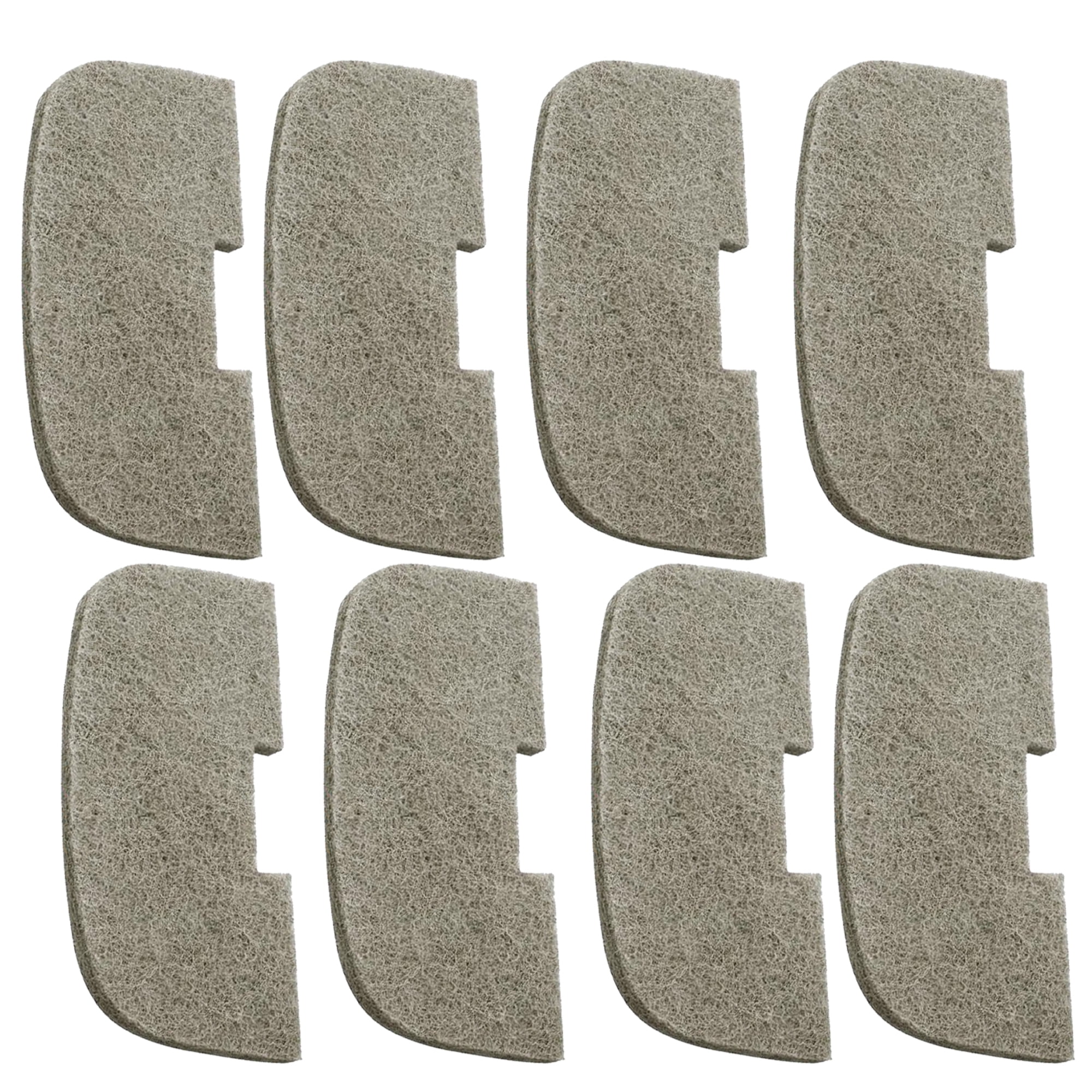 Qzbhct 16 Pcs Ammonia Remover Pad for Fluval 106 107 206 207 Canister Filter Aquarium Filter Sponge Replacement
