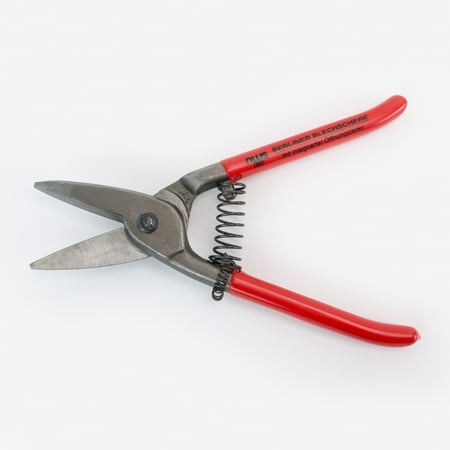 

NWS 060-12-225 9 Berlin Pattern Tin Snips - Atramentized - Plastic Grip