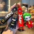 thumbnail image 3 of LLavero de dibujos animados de Marvel, muñeco con imagen de Batman, Joker, Serie de Halloween, colgante, adornos, joyería, regalos para amigos, 3 of 5