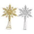 thumbnail image 5 of UPOUART Xmas Ornament Star Snowflake 2Pcs 7.86X5.89X1.69In, 5 of 8