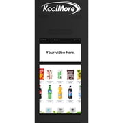 Refrigerated Snack and Drink Vending Machine with 60 Slots and 22 Inch Touch Screen with Bill Acceptor in Black (KM-VMRT-50-B)